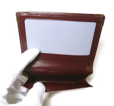 Amazon.co.jp: [カルティエ] 名刺入れ（マスト／ボルドー